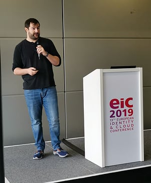 Scott Brady at the EIC conference in 2019