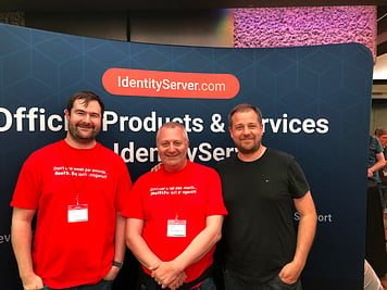 Myself, Rich, and Dom at SDD conf 2019.